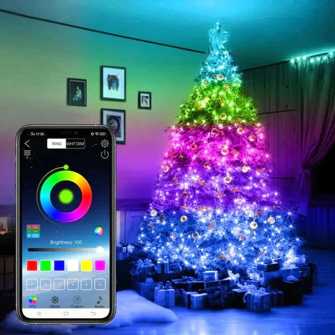 🎄✨ Luces Smart RGB de Navidad – Decora Tu Hogar con Tecnología y Magia🎄✨